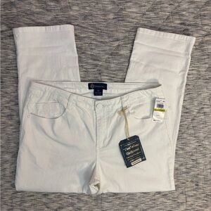 Democracy Flex-Ellent Girlfriend Jeans Sz 14 NWT | Democracy White Jeans -